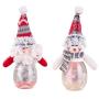 Vosarea Christmas Candy Gift Box Party Candy Sweet Jar Xmas Candy Gift Jar with Doll