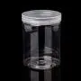 XISAOK 7.5cm OD Clear Strong PET Round Food Storage Container Jar Sealed with Clear Lid XISAOK 7.5cm OD Clear Strong PET Round Food Storage Container Jar Sealed with Clear Lid