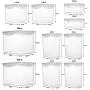 Contenitore de Rangement Alimentaire TALL WIDE DEEP – Pour Sucre, Farine – Ensemble de 10 (20 pièces) – 10 Étiquettes Tableau Blanc OFFERTES & Marqueur – Étanchéité Airtight, Sûr au Micro-ondes, au Congélateur et au Lave-vaisselle Contenitore de Rangement Alimentaire TALL WIDE DEEP – Pour Sucre, Farine – Ensemble de 10 (20 pièces) – 10 Étiquettes Tableau Blanc OFFERTES & Marqueur – Étanchéité Airtight, Sûr au Micro-ondes, au Congélateur et au Lave-vaisselle