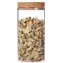 Food Storage Tank Glass Storage Jar Good Sealing Heat-Resistant Sealed Cans Dried Fruit Sealed Bottle Wood Lid Food Storage Tank Glass Storage Jar Good Sealing Heat-Resistant Sealed Cans Dried Fruit Sealed Bottle Wood Lid