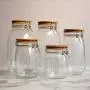 Glass Sealed Jars, Kitchen Household Grain Storage Tanks, Storage Jam/Honey/Coffee/Nuts Glass Sealed Jars, Kitchen Household Grain Storage Tanks, Storage Jam/Honey/Coffee/Nuts
