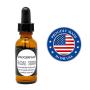 Badgerface Face Serum Collagen Instant Plumping Anti-Aging Treatment for Fine Lines and Wrinkles with Rose Hip Seed Oil, Argan, Jojoba and Carrot Seed, 1 ounce Dropper Bottle