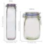 LUYANhapy9 10/12Pcs Food Sealing Bag, Jar Shape Reusable PE Snack Saver Food Sandwich Storage Pouch, Leakproof Moisture-proof Storage Bag 3pcs-20pcs, quantity options