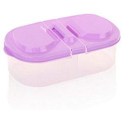 starlit Plastic Small Cereal Food Storage Containers Fresh Food Snacks Storage Box Case Sugar Spice Seasoning Salt Seal Box Purple