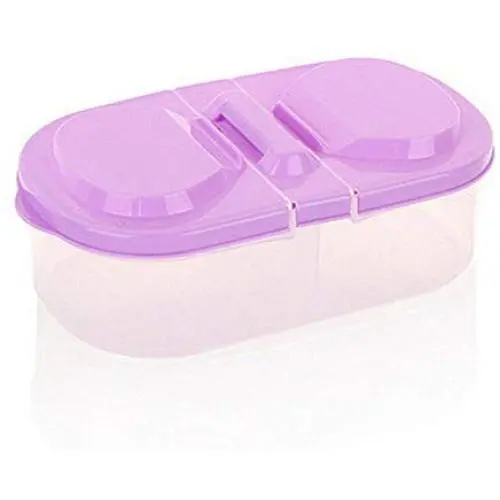 starlit Plastic Small Cereal Food Storage Containers Fresh Food Snacks Storage Box Case Sugar Spice Seasoning Salt Seal Box Purple starlit Plastic Small Cereal Food Storage Containers Fresh Food Snacks Storage Box Case Sugar Spice Seasoning Salt Seal Box Purple