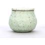 Porcelain Tea Jar Mini Food Bottle Kitchen Jar For Spices Sealed Storage Tank For Sugar Nut Snacks Canister Mini Storage Crock,Pale Blue