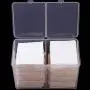 2 Colors Clear Compartments Holder Organizer Container Gel Polish Remover Cleaning Cotton Pad Swab Storage Box,pink 2 Colors Clear Compartments Holder Organizer Container Gel Polish Remover Cleaning Cotton Pad Swab Storage Box,pink