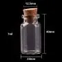 Bouteilles et Flacons de Rangement | 4/5/6/7/8ml. Petits Flacons en Verre avec Bouchon | Flacons en Verre Remplissables, Flacons en Verre pour Décoration, Artisanat, Création | 100 Pièces | HUDITOOLS Bouteilles et Flacons de Rangement | 4/5/6/7/8ml. Petits Flacons en Verre avec Bouchon | Flacons en Verre Remplissables, Flacons en Verre pour Décoration, Artisanat, Création | 100 Pièces | HUDITOOLS