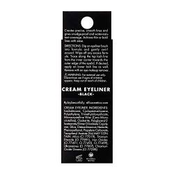 Cream Eyeliner, Water-Resistant Smudge-Proof, Black , 0.17 Ounce