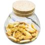 Daliuing Glass Kitchen Storage Jars Airtight Storage Containers with Wooden Lid