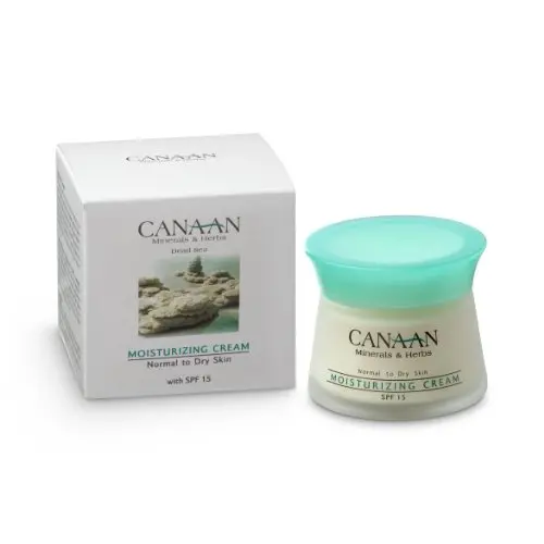 CANAAN Hydrating Face Cream Moisturizer - Dead Sea Day Cream, 1.7 fl oz, Natural Hydrating Face Moisturizer For Younger Looking Skin CANAAN Hydrating Face Cream Moisturizer - Dead Sea Day Cream, 1.7 fl oz, Natural Hydrating Face Moisturizer For Younger Looking Skin