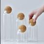Multi Function Sealed Can Kitchen Glass Storage Tank Sealed Cans Food Grains Storage Container Jar Tea Vessel Tool,550ml
