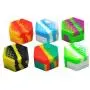 6Pcs Non-Stick Food Grade Silicone Wax Dab Containers Non Stick Wax Oil Multi Use Storage Jars, Random color (22ml) 6Pcs Non-Stick Food Grade Silicone Wax Dab Containers Non Stick Wax Oil Multi Use Storage Jars, Random color (22ml)