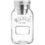 Kilner Food On the Go Glasbehälter mit Edelstahl-Dipbecher und Sicherungslid, 24-Fluidounce