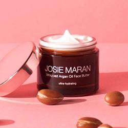 Josie Maran Whipped Argan Oil Face Butter - Nourish and Protect Skin While Reducing Redness and Fine Lines (50ml/1.7oz.)