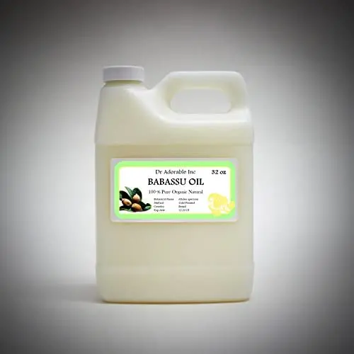 32 Oz Babassu Oil 100% Pure Organic Cold Pressed for Skin Hair Moisturizing 32 Oz Babassu Oil 100% Pure Organic Cold Pressed for Skin Hair Moisturizing