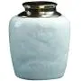 Exquisite Oriental Ceramic Food Storage Jar Canister Food Canisters,Loose Tea Tin/Tea Storage/Tea Caddy/Tea Canister/Coffee Canister/Coffee Jar/Spice Nuts Snacks Storage 23.67oz/700ml (Skyblue) Exquisite Oriental Ceramic Food Storage Jar Canister Food Canisters,Loose Tea Tin/Tea Storage/Tea Caddy/Tea Canister/Coffee Canister/Coffee Jar/Spice Nuts Snacks Storage 23.67oz/700ml (Skyblue)