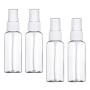 ''Travel Bottles, 30ml Empty Transparent Atomiser for Home Fine Mist Cosmetic Spray Bottles Set, 4Pack White''