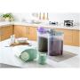 Rice grain storage tank, plastic food storage container