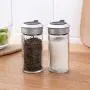Bouteille de Condiment Transparent en Verre Maison, Pot de Condiment Transparent, Récipient de Stockage de Condiments, Contenant à Sucre, Pot à Sel Bouteille de Condiment Transparent en Verre Maison, Pot de Condiment Transparent, Récipient de Stockage de Condiments, Contenant à Sucre, Pot à Sel