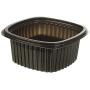 EG Homeware 5-100 Microwave Hot Cold Food Takeaway Containers 1 2 3 Compartments With Lids (5, 1 Compartment)