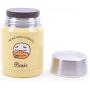 Kakao Friends - 12oz Provision Food Jar (3.3 inch x 5.3 inch) - Double Wall Vacuum Insulated 304 Stainless Steel Leak Proof for Kids Food Storage Container Flask, Yellow (Tube)