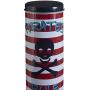 Premium Housewares Pirate Storage Canister, Multi-Colour, Round