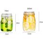 HIZLJJ 3 Pcs Sealed Glass Storage Tank Glass Food Storage Canisters Jars with Tight Lids for Kitchen or Bathroom Food,cookie,cracker, Storage Containers