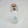 Mini Glass Bottle With Natural Cork Stoppers 1Ml 2M 3Ml 4Ml 5Ml Glass Jars Idea For Wedding And Parties,2Ml Clear