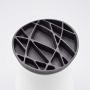 FLOW White Ceramic Canisters with Black Silicone Lids (Large)