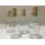 Ensemble de 4 capsules en verre pour bouteille (4,8 cm x 13 cm)