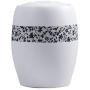 White Airtight Food Storage Containers Kitchen Containers with Lids Large Flour Containers Jars Ceramic,Pantry Organization and Storage for Cereal Snacks Sugar Coffee 5L/10L/15L/25L (Size : 25L)