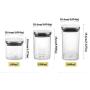 Square Glass Jars With Stainless Steel Lid For Spices Bulk Products Tea Coffee Container Set Sealed Cans Storage Box Canister 600mlB170 Square Glass Jars With Stainless Steel Lid For Spices Bulk Products Tea Coffee Container Set Sealed Cans Storage Box Canister 600mlB170