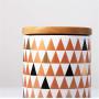 Mini Spice Jars Nordic ceramic storage tank creative marble household kitchen storage tank