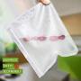 Agelloc Translucent Frosted Food Storage Bag Food Grade PEVA Ziplock Freezer Bags for Camping Work School Home Traveling Leakproof Non-Toxic