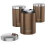 Morphy Richards Accents 6 Piece Storage Set, Stainless Steel, Copper