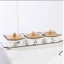 Mini Spice Jars Creative ceramic tableware seasoning jar creative kitchen supplies