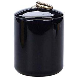 Black Temptation [A] Ceramic Tea Canister Portable Coffee Jar Sealed Tea Caddy