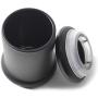 ICCQ Portable Tobacco Storage Container Airtight Herb Stash Jar Spice Smell Proof Case Box