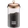 Bodum 11654-18S Classic Storage Jar, Glass, Copper Bodum 11654-18S Classic Storage Jar, Glass, Copper