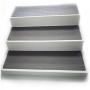 YJYdada Home Intuition 3-Tier Spice Rack Step Shelf Cabinet Organizer (Gray)