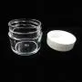 12 Empty 15ML Clear Cosmetic Travel Pot Size Cream Jars Sample Containers Lids 12 Empty 15ML Clear Cosmetic Travel Pot Size Cream Jars Sample Containers Lids