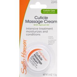 Sally Hansen Cuticle Massage Cream, 0.4 Ounce (Pack of 2)