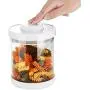 Boîte de Rangement en Verre 4 Tailles avec Couvercle Hermétique pour Thé, Aliments, Pots, Bouteilles, Épices, Couvercles à Vide, Boîte à Miel Boîte de Rangement en Verre 4 Tailles avec Couvercle Hermétique pour Thé, Aliments, Pots, Bouteilles, Épices, Couvercles à Vide, Boîte à Miel