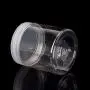 Grey990 Wide Round Transparent Plastic Food Storage Container Sealed Jar Box with Lid Kitchen Storage Container 7.28cm Grey990 Wide Round Transparent Plastic Food Storage Container Sealed Jar Box with Lid Kitchen Storage Container 7.28cm