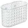WENKO 202008100 Universal Box Circles Big, Plastic PS, 19 x 12 x 10 cm, Transparent
