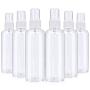 VEGOLS Clear Spray Bottles, 6 Pack 3.4 Oz (100 ML) Small Spray Bottle for Cleaning Solutions, Essential Oils, Travel and Daily Life- Clear