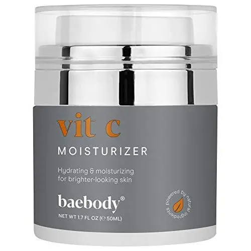 Baebody Vitamin C Moisturizer Cream with Vitamin C, Jojoba Oil & Vitamin E, 1.7 Ounces Baebody Vitamin C Moisturizer Cream with Vitamin C, Jojoba Oil & Vitamin E, 1.7 Ounces