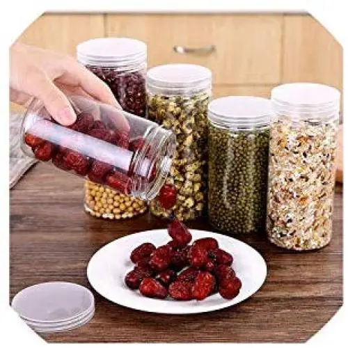 Food storage sets Food Storage Jar Kitchen Storage Bottles Sealed Cans with Cover Large Capacity Candy Glass Jars Tea Box Storages,XL Food storage sets Food Storage Jar Kitchen Storage Bottles Sealed Cans with Cover Large Capacity Candy Glass Jars Tea Box Storages,XL