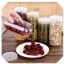 Food storage sets Food Storage Jar Kitchen Storage Bottles Sealed Cans with Cover Large Capacity Candy Glass Jars Tea Box Storages,XL Food storage sets Food Storage Jar Kitchen Storage Bottles Sealed Cans with Cover Large Capacity Candy Glass Jars Tea Box Storages,XL